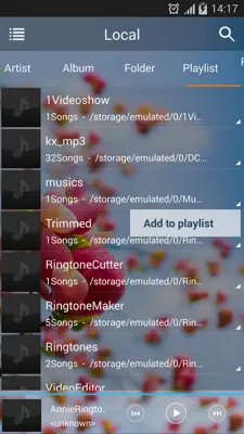 Music Player android App screenshot 1