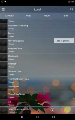 Music Player android App screenshot 7